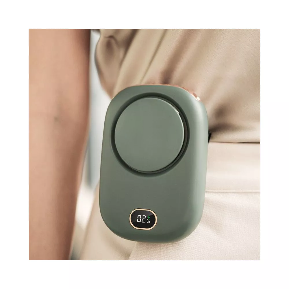 Multi-use Rechargeable Neck Portable Fan with 3 Wind Speeds